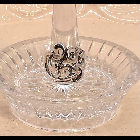 Hagit Gorali Sterling Silver Swirling Lines Ring - Picture 3 of 11